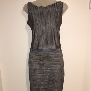 Cute Skirt Set. Color Silver and Black.